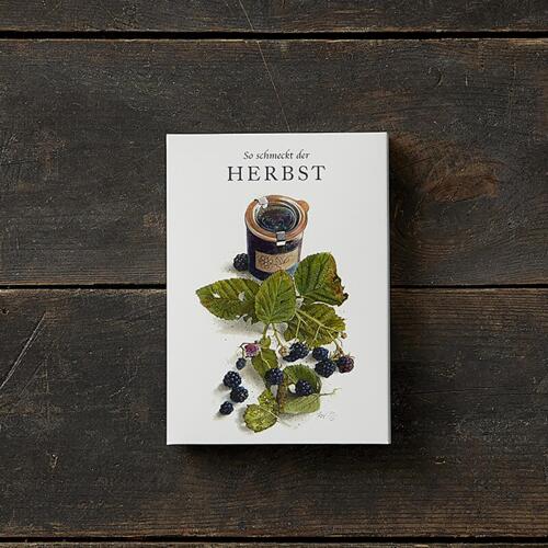 SO SCHMECKT DER HERBST - 8 cards (German)