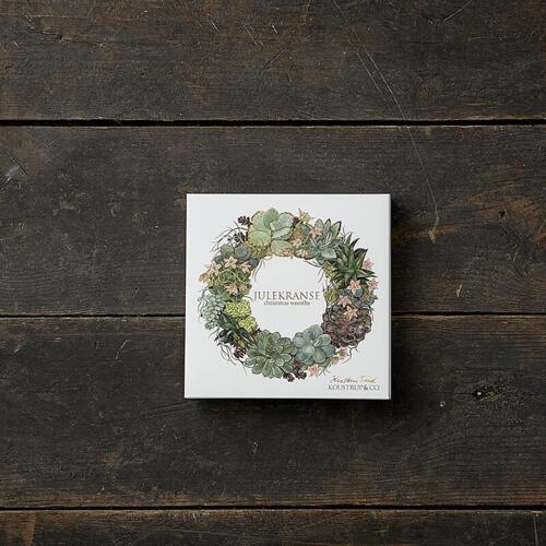 CHRISTMAS WREATHS - Square Card Pack