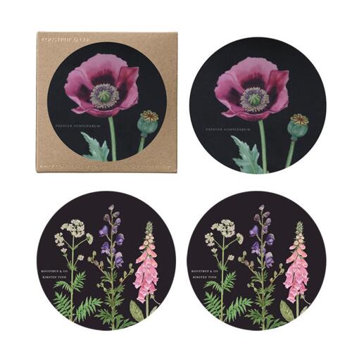 GLASS COASTER – Klosterhaven 4-pack