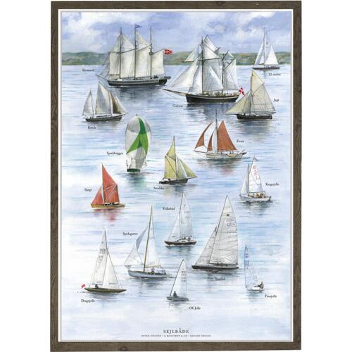 Sailboats, sailing ships