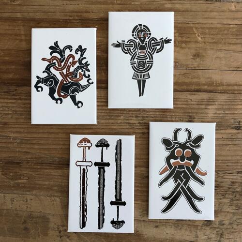 MAGNETS - VIKING - 8 x 5.5 cm