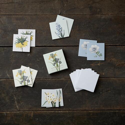 Mini square cards - Blooming Spring - 8.5 x 8.5 cm