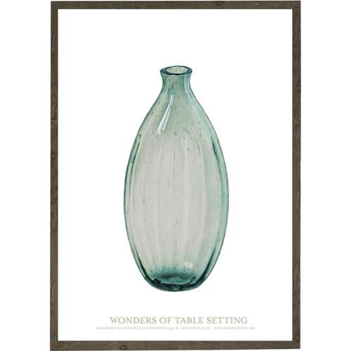 Vase green - ART PRINT - CHOOSE SIZE