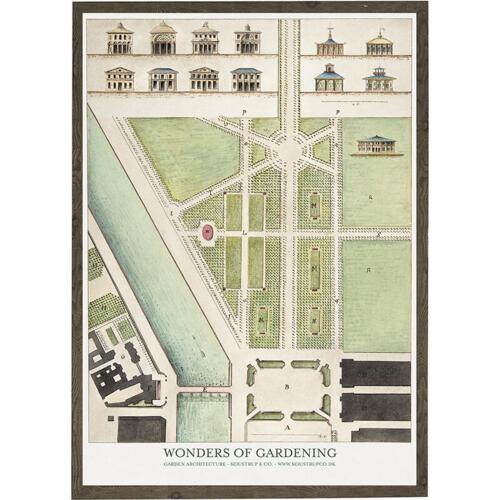 Garden architecture 2 - ART PRINT - CHOOSE SIZE