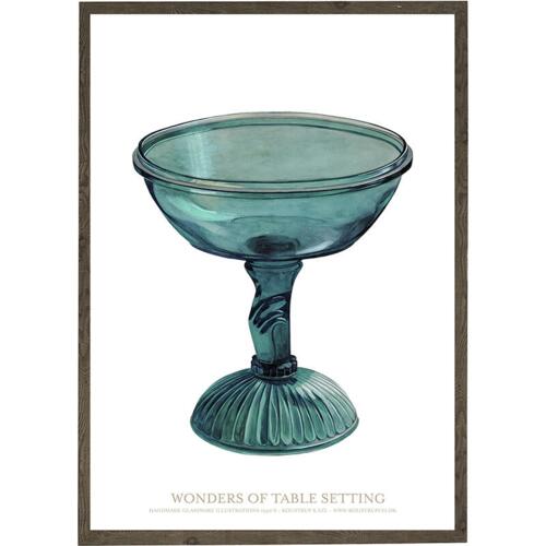 Glassware green - ART PRINT - CHOOSE SIZE