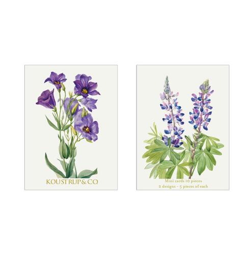 Mini Summer Cards – Lupin
