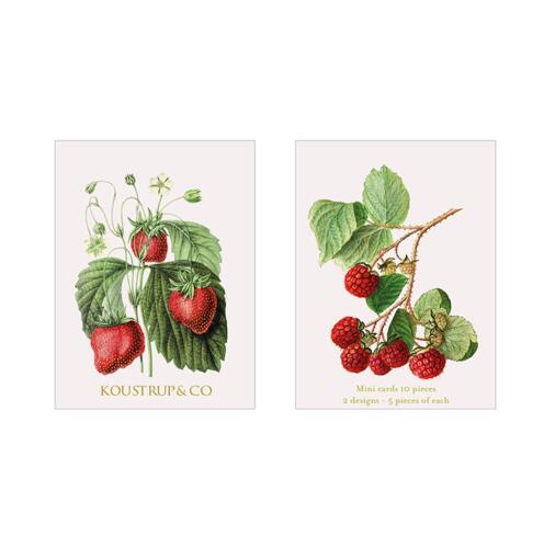 MINI CARDS SUMMER – Strawberry