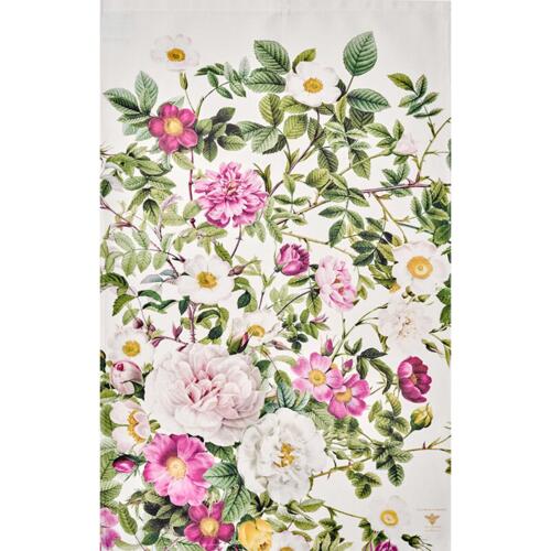 ORGANIC DISH TOWEL - ROSE FLOWER GARDEN JL