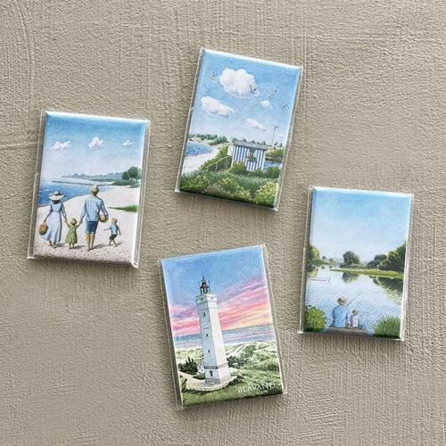 MAGNETS - SUMMER - 8 x 5.5 cm