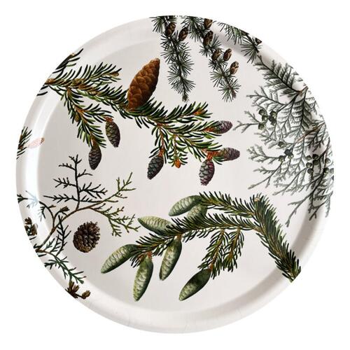 Pine trees tray Ø38