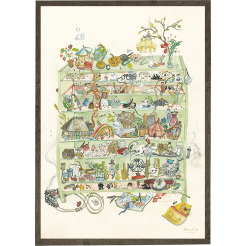 Around the World - ART PRINT - CHOOSE SIZE