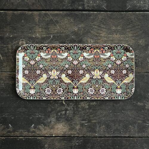 Tray 32x15 - Morris Strawberry Thief Bordeaux
