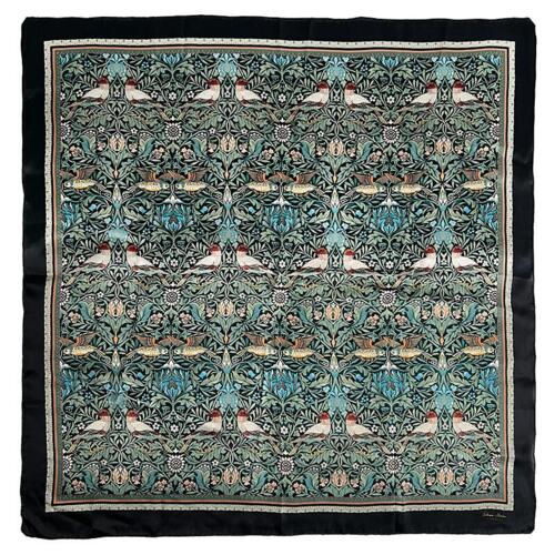 SILK SCARF - Morris Bird - 90 cm