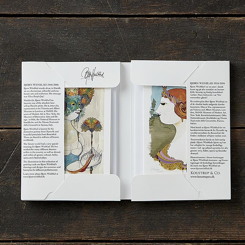 WIINBLAD PORTRAITS - 8 cards