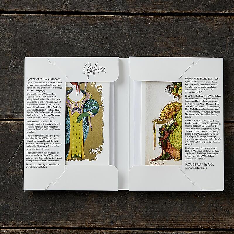 WIINBLAD COSTUMES - 8 cards