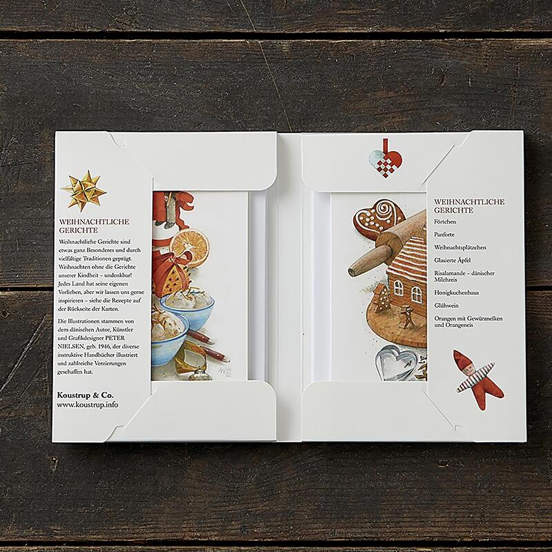 SO SCHMECKT WEIHNACHTEN - 8 cards (German)