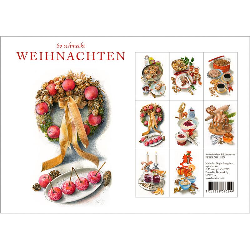 SO SCHMECKT WEIHNACHTEN - 8 cards (German)