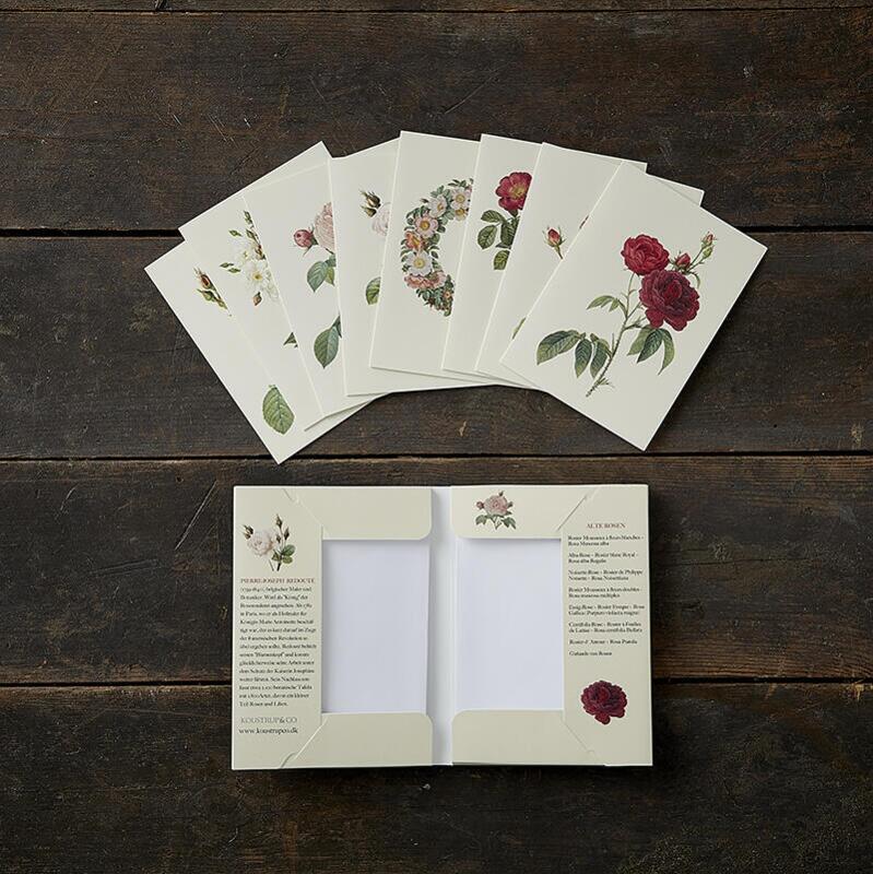 ALTE ROSEN - 8 cards (German)