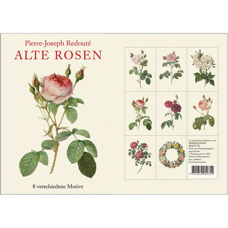 ALTE ROSEN - 8 cards (German)