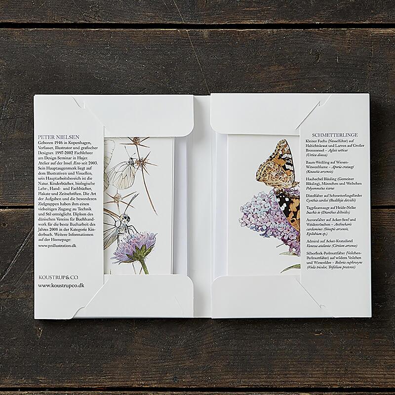 SCHMETTERLINGE - 8 cards (German)