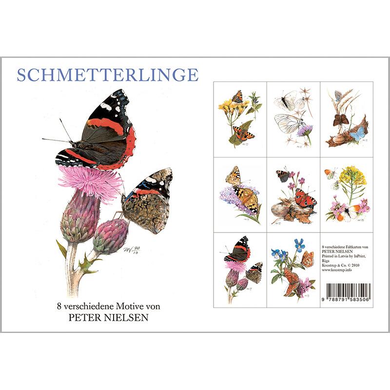 SCHMETTERLINGE - 8 cards (German)