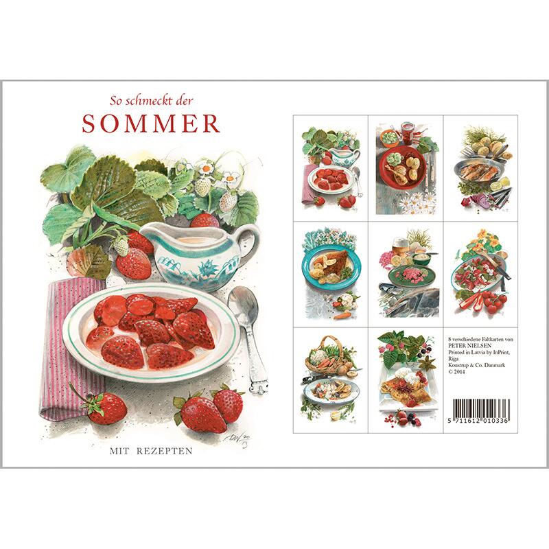 This Is What Summer Tastes Like - 8 cards (German)