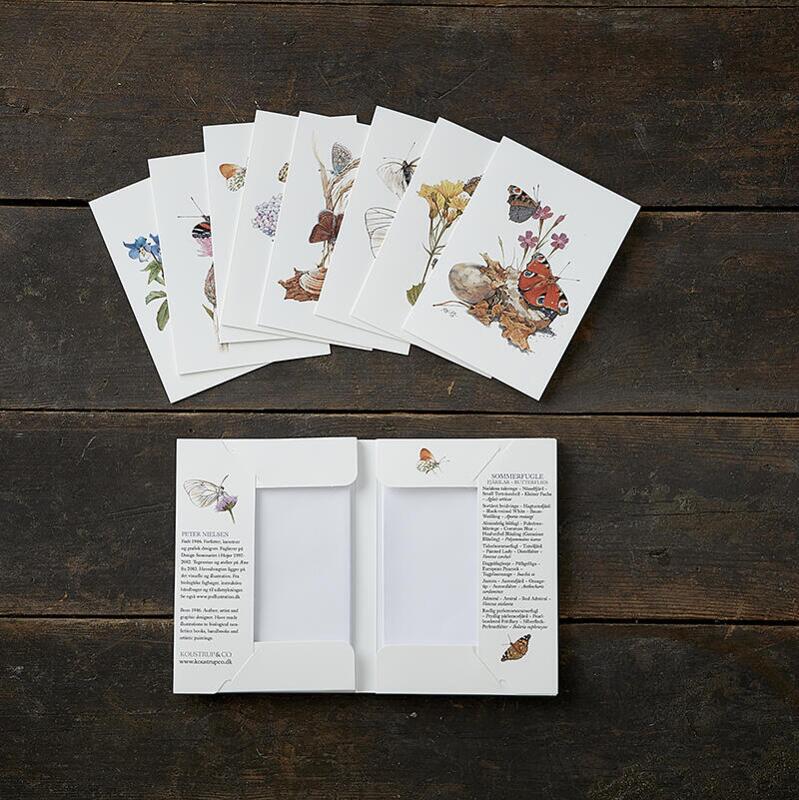 BUTTERFLIES - 8 cards