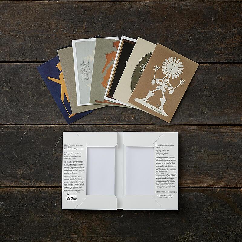 H.C. ANDERSEN PAPER CUTOUTS - 8 cards