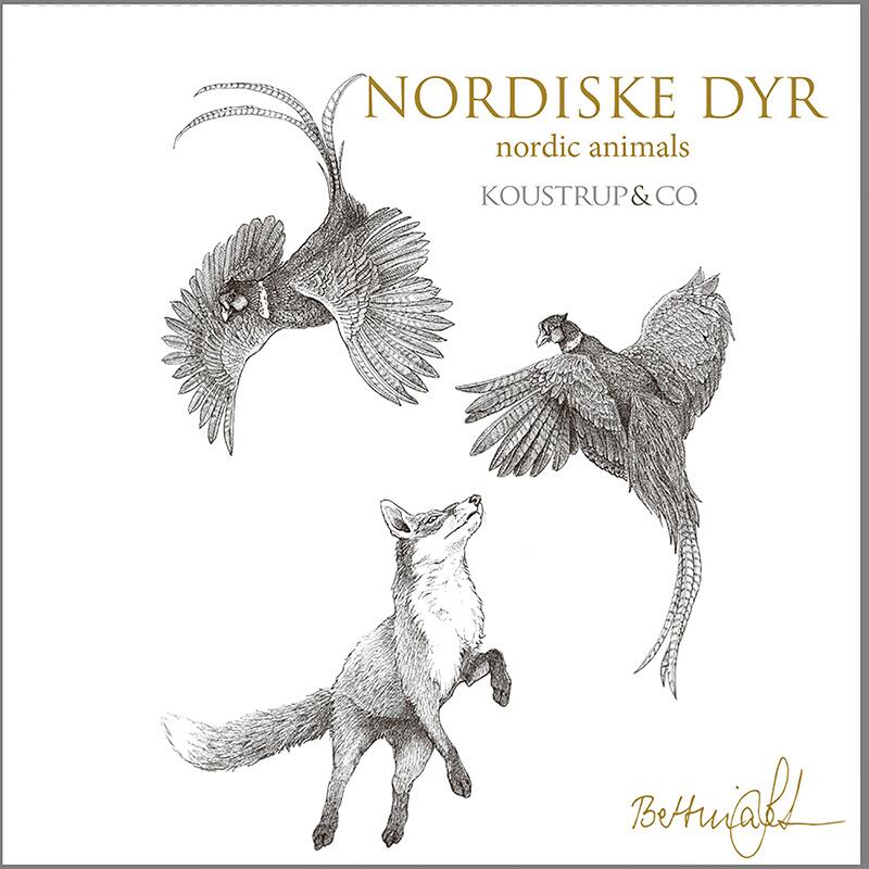 NORDIC ANIMALS - Square Card Folder