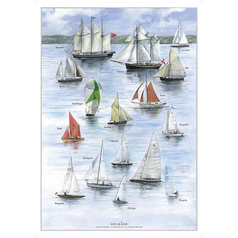 SAILBOATS - Poster A2