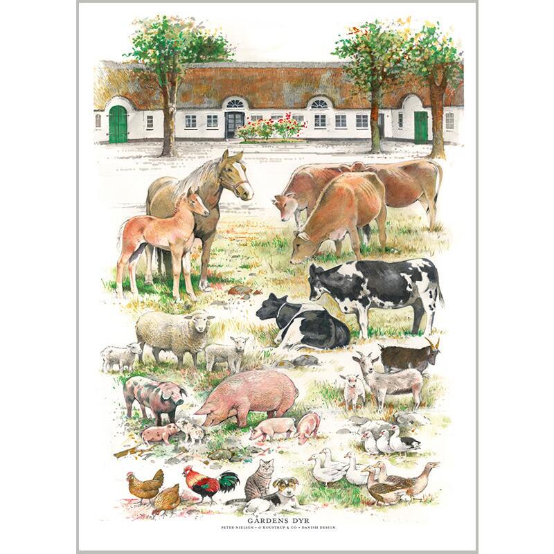 A4 PRINT - Farm Animals