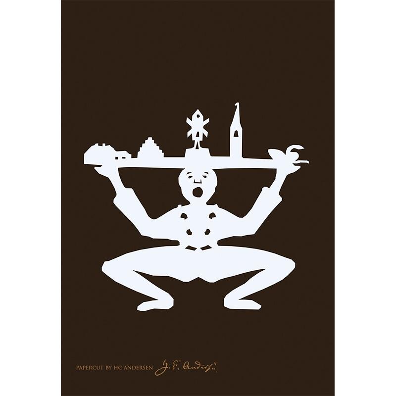 Plasterer with tray, mill, church tower A5