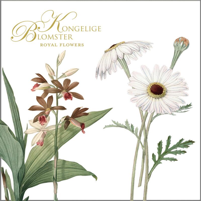 ROYAL FLOWERS - Square card folder