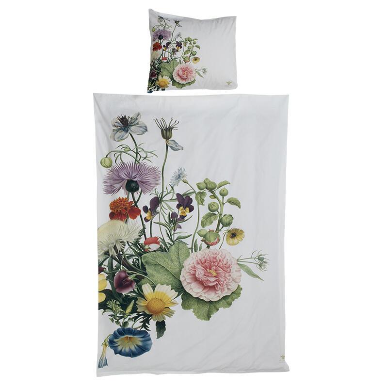 Organic bedding set - Flower garden Jim Lyngvild 140x220 cm