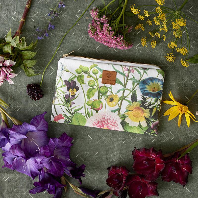 Cosmetic bag - Flower Garden JL (flat)