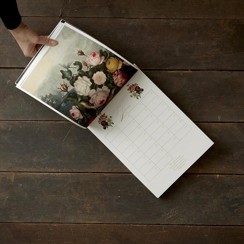A4 Perpetual Calendar - Flowers and Poems - SOLD OUT