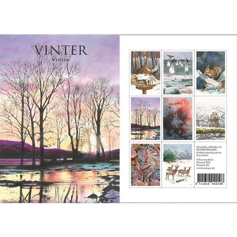 WINTER - 8 cards/ with envelopes