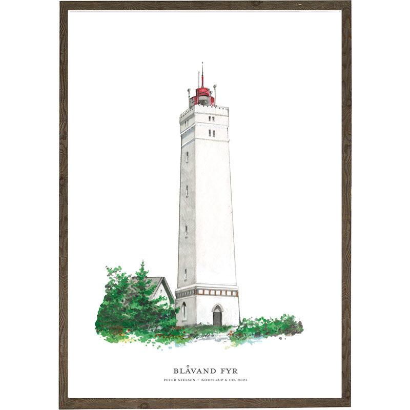 Blåvand Lighthouse - Art Print - Choose Size