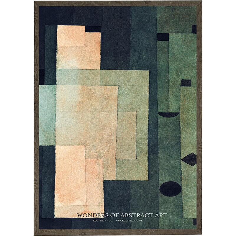 Abstract art colors - KUNSTPRINT - VÆLG STØRRELSE