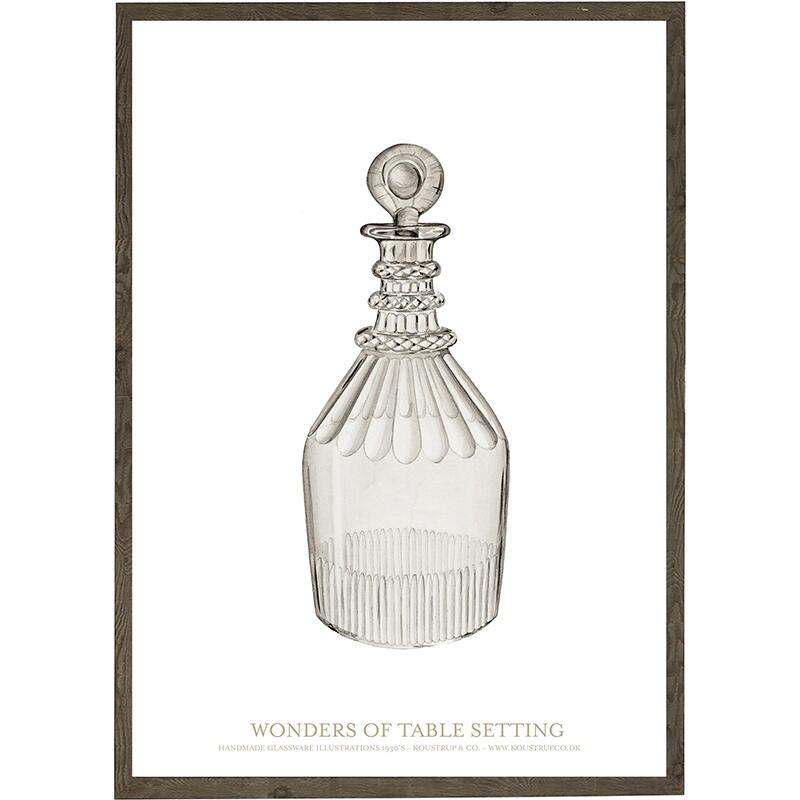 Decanter clear - Art print - Choose size