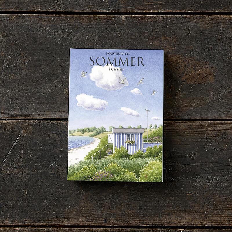 postcard with summer atmosphere