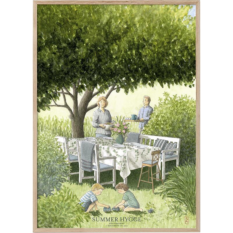 Summer hygge - ART PRINT - CHOOSE SIZE