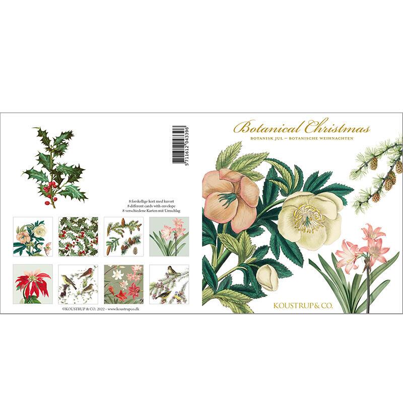 BOTANICAL CHRISTMAS - Square card folder