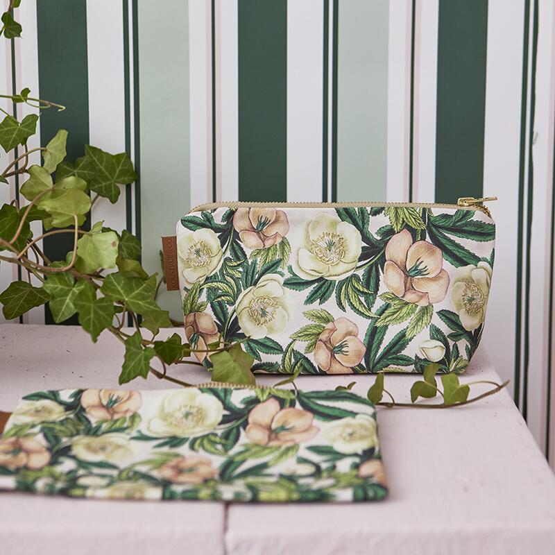 COSMETIC BAG - Helleborus (with base)