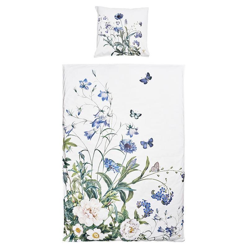 Organic bedding set - Blue Flower garden JL 140x220 cm