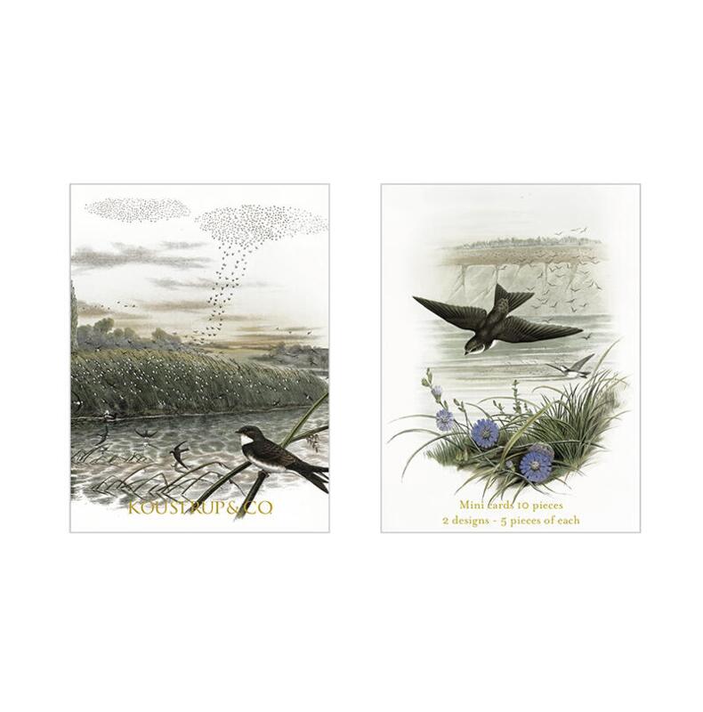 Mini Cards — Summer: Swallows