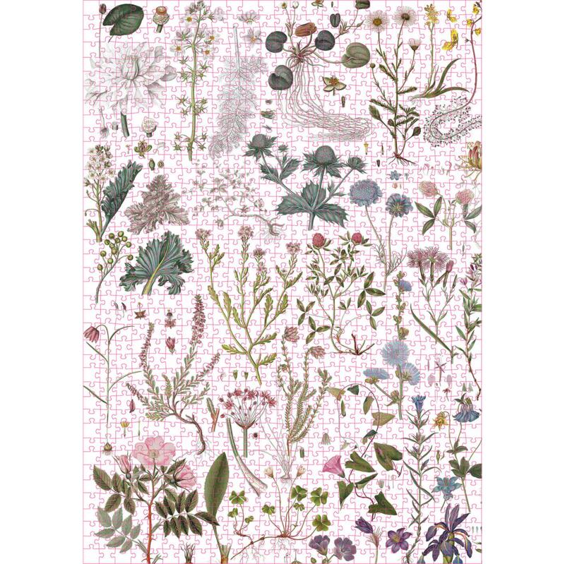 Puzzle - THE FLORA DANICA ATLAS - 1000 pieces