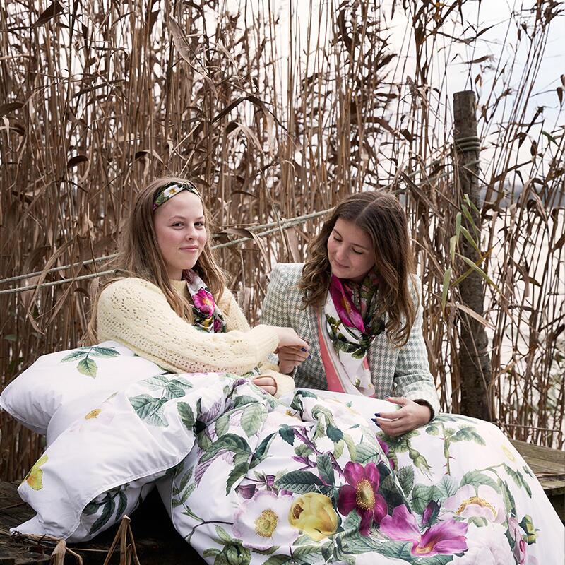 Organic bedding set - Rose Flower garden JL 140x200 cm