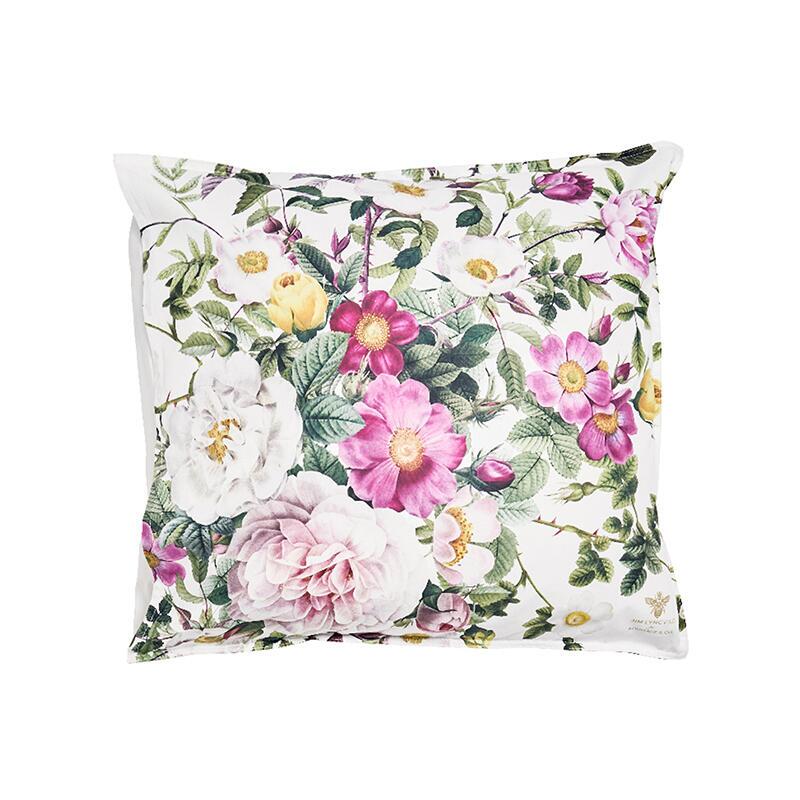 Organic pillowcase - Rose Flower Garden JL 60x63 cm