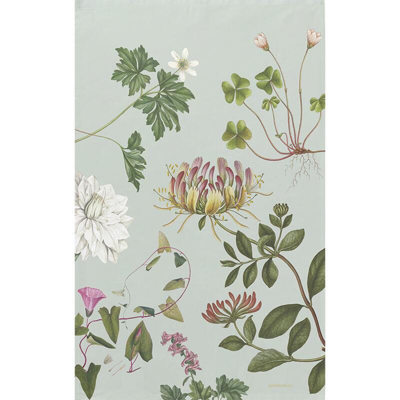 Tea towel The Flora Danica Atlas